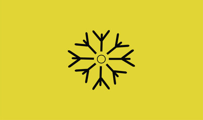 Snow icon design vector
