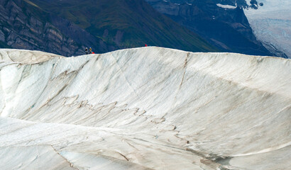 Path on Root Glacier
