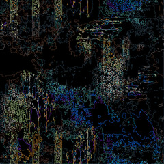 Seamless floral pattern, classic flower ornament, abstract ditsy print in vintage motif. Elegant botanical design of beautiful large wild flowers, leaves, small branches, herbs. Vector illustration.