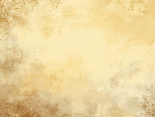Fototapeta premium Light yellow abstract background with sand-like grunge texture, faded tones, and a vintage, distressed look ideal for websites or paper-style design.