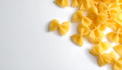 Close Up of Farfalle Pasta.