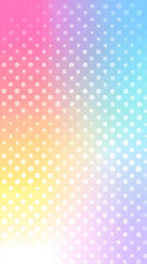 Mesh Gradient Background Memphis Polka DotsBubblegum Pink Turquoise Bright Yellow Lavender Banner Poster Wallpaper