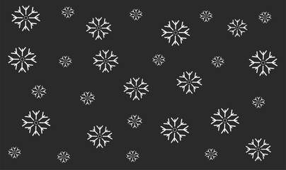Snow seamless pattern background design