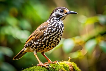 Fototapeta premium Healthy smoothie bowl with strawberries, blueberries, and coconut flakes