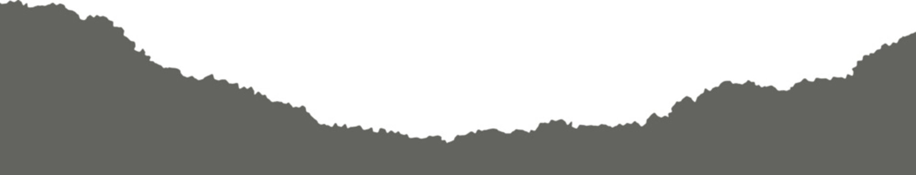 Ripped paper of notebook. Piece of page and sheet with torn edge for banners and templates design. Black rough vintage patch