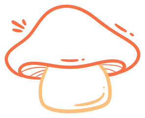 Mushroom Sticker