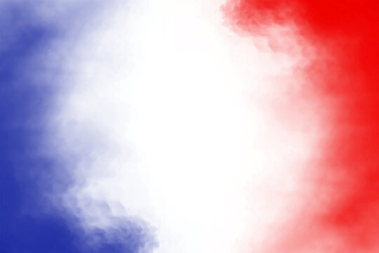 Tricolor abstract background, red white blue background, Independence day concept, france flag concept