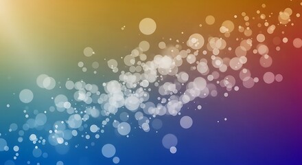 Abstract bokeh lights gradient background with soft glow