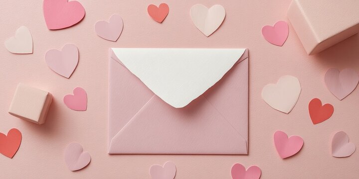 Pastel Pink Valentine's Day Arrangement - Powered by Adobe