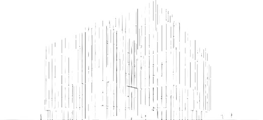 Abstract Black and White Vertical Line Pattern Suggesting Modern Urban Architecture
