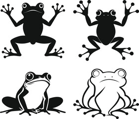 frogs on a branch