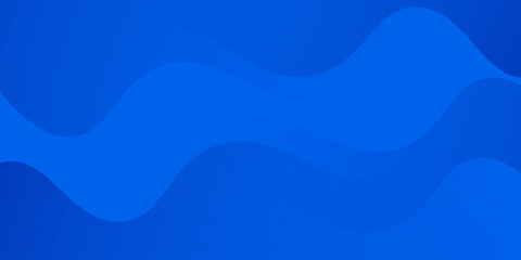 Blue line background curve element with dark blue space for text and message design, overlapping layers, vector illustration