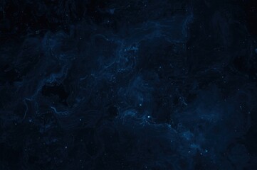 Obraz premium Mesmerizing deep blue nebula, creating a dreamy and ethereal cosmic landscape for art designs
