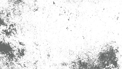 Gray speckled texture on white background abstract black