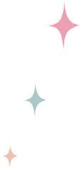 Simple Pastel Sparkles 