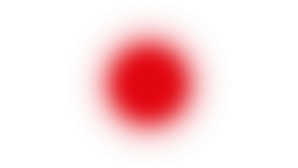 Vibrant crimson rectangle fills the frame, a bold and striking monochrome composition.