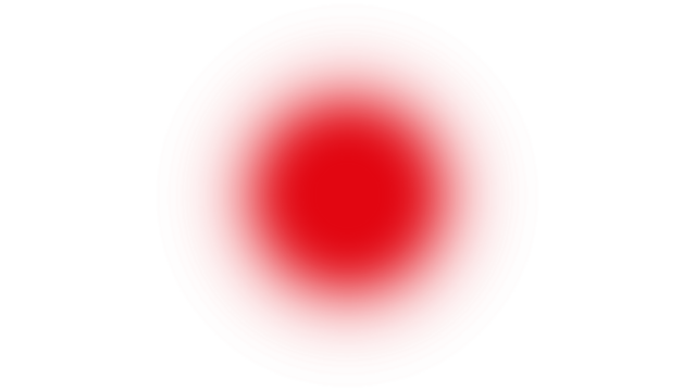 Vibrant crimson rectangle fills the frame, a bold and striking monochrome composition.