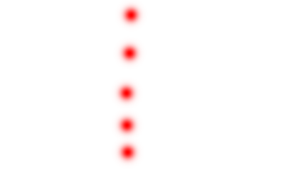 Abstract minimalist design featuring three vibrant red rectangles on a white background.