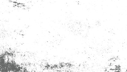 Gray speckled texture on white background vector