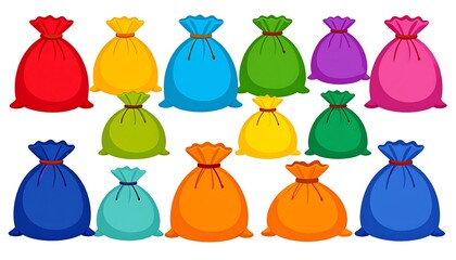 Colorful Gift Bags Collection.