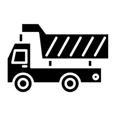 Dumper Truck Vector Icon