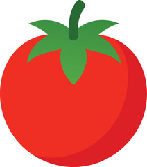 tomato clip art on transparent background