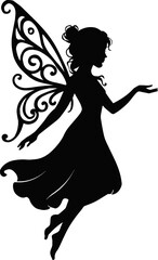 Fairy Editable Vector AI File | Adobe Illustrator | Export to SVG, EPS, PDF, PNG, DXF, JPEG