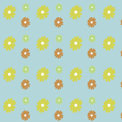Seamless flower pattern design . Floral print for fabric