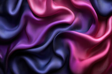 Purple silk background. Generative AI