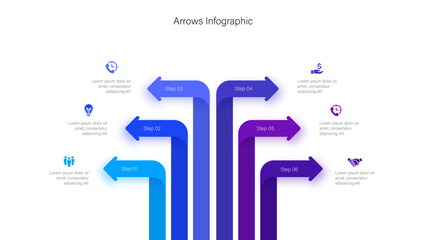 Fototapeta premium Business Infographic Set