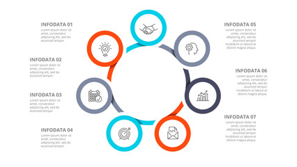 Business Infographic Set &mdash; Success Finance and Data Visualization Concept