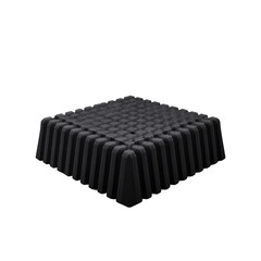 Acoustic foam tile for sound dampening, ideal for studio recording and noise reduction, achieve clear audio and enhance your space with professional soundproofing