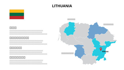 Fototapeta premium Business Infographic Set — Success Finance and Data Visualization Concept