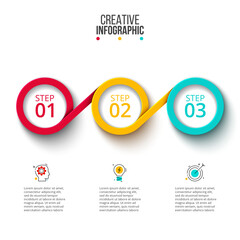 Business Infographic Set &mdash; Success Finance and Data Visualization Concept