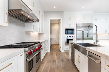 modern kitchen interior