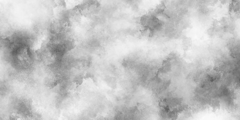 Gray or white fog smoke isolated transparent background, grunge smog texture art design, abstract gray watercolor texture with grunge Stains and Soft brush Strokes.