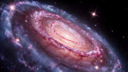 Supernova Event Featuring Colorful Gas and Dust Clouds Emitting Brilliant Light in a Dark Universe - astronomical background  