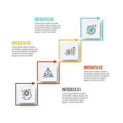 Business Infographic Set — Success Finance and Data Visualization Concepts