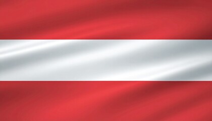 Fototapeta premium Celebrate legacy and clarity with Austria’s flag—where bold red bands and a white center reflect strength, simplicity, and enduring national pride.