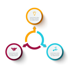 Business Infographic Set — Success Finance and Data Visualization Concepts