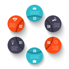 Business Infographic Set — Success Finance and Data Visualization Concepts