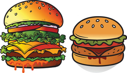 Burger graphic resources