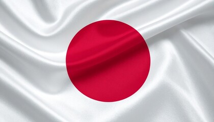 Japan national flag with white field and central red sun disc&mdash;minimalist, symbolic, and culturally iconic.