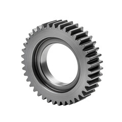 Metal gear cogwheel with precision industrial engineering
