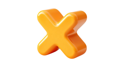 red cross button 3d icon in cartoon plastic style minimal isolated on transparent white background