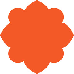 Indian traditional frame 2, Abstract Ornamental Shape Design