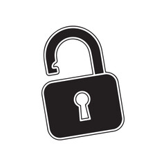 Open Padlock Icon