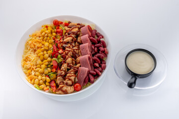 delicious healthy salad 