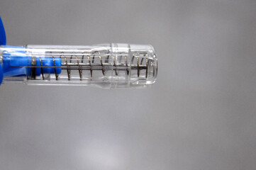 prefilled safety syringe, medical device designed to reduce the risk of needlestick injuries and medical errors, with a passive safety system, retracts or covers the needle after injection