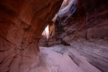 Leprechaun Slot Canyon, Near Hanksville, Utah